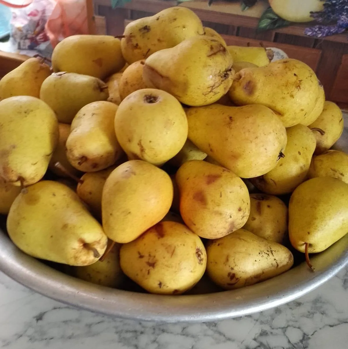 ГРУША 🍐🍐🍐вареньесы

КИРӘК:
✨Груша ~ 1 кг

✨Шикәр комы ~ 1 кг (баллырак кебек тоелса, 800 г калдыр