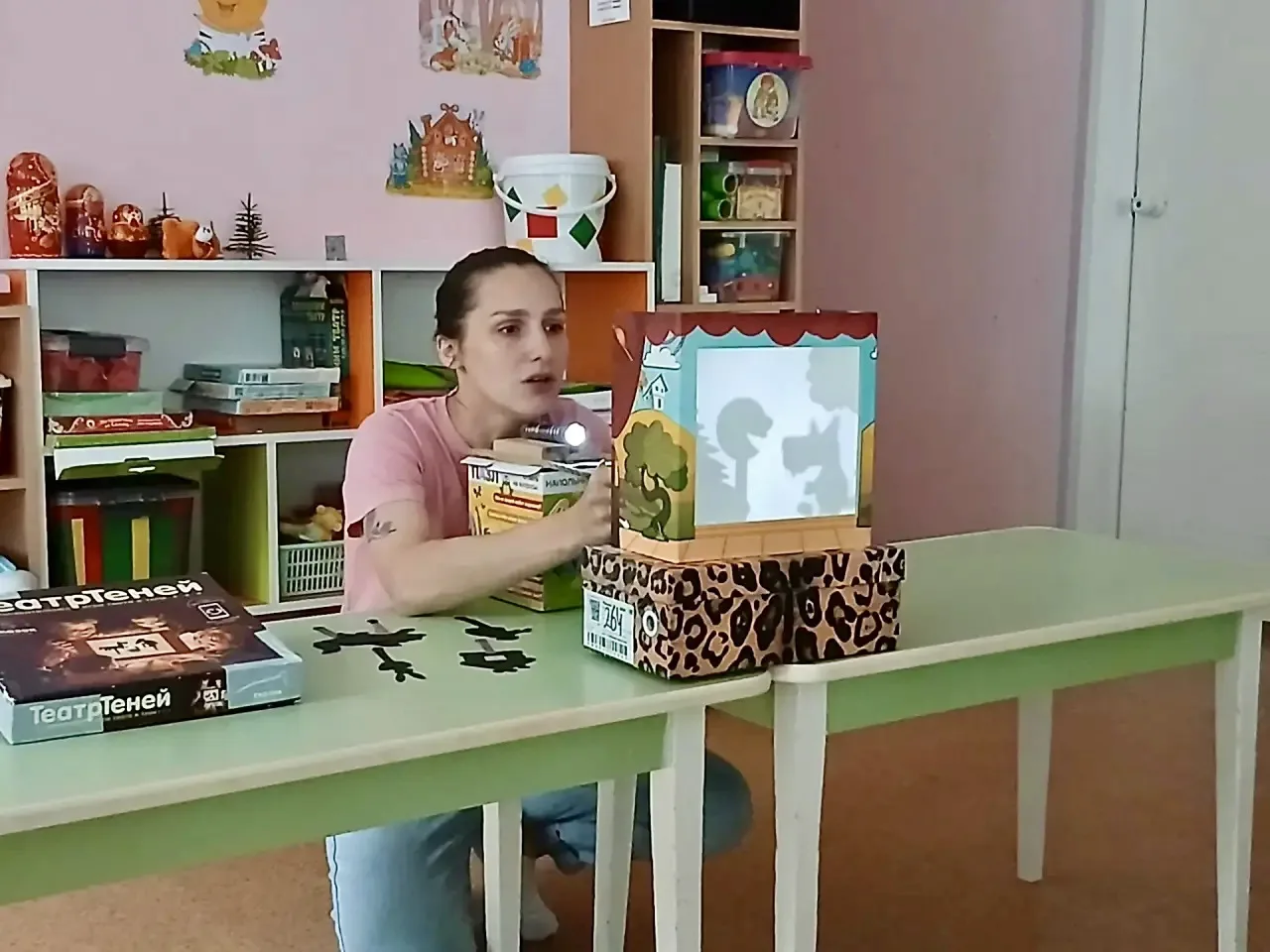 😎Сказка в темноте: волшебство теневого театра у группы «Лебёдушка»!

В нашем клубе «Растём и развив