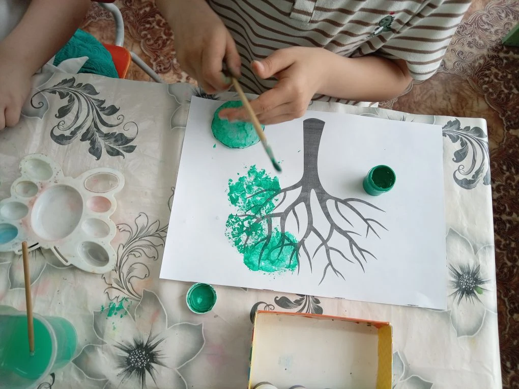 Весенняя мастерская творчества!

🌳 Занятие в подготовительной группе на тему "Весна. Деревья и куст