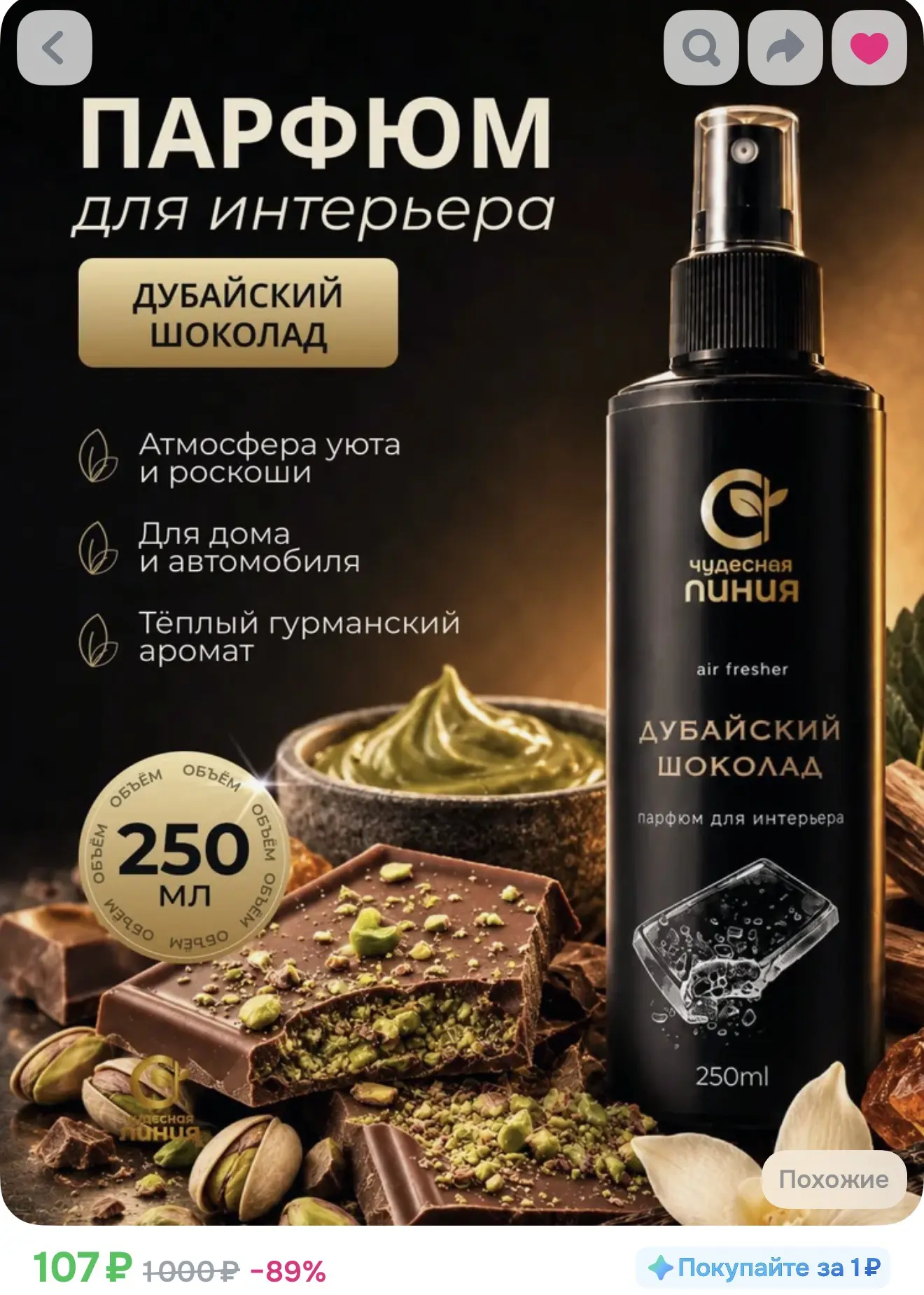 Парфюм для интерьера