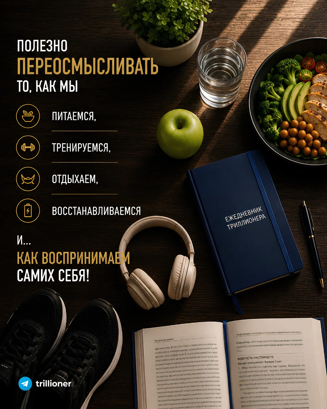 📘 Книга «Триллионер думает»