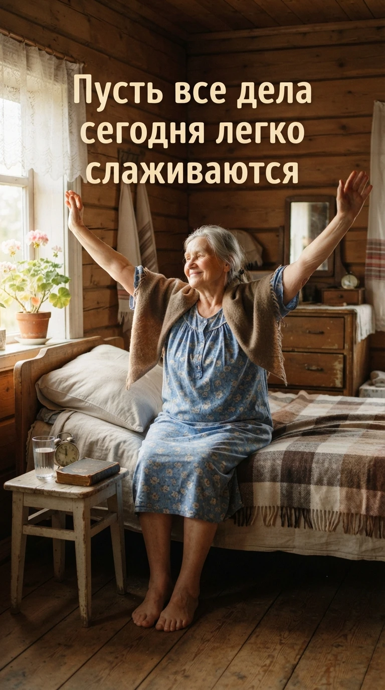 ☀️ Сладкое потягивание: утренний бабушкин секрет для удачного дня 🌿