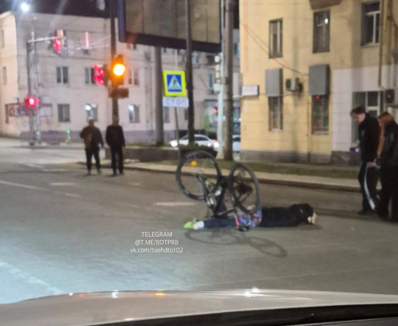 Уфа, Айская/8 марта насмерть сбили велосипедиста