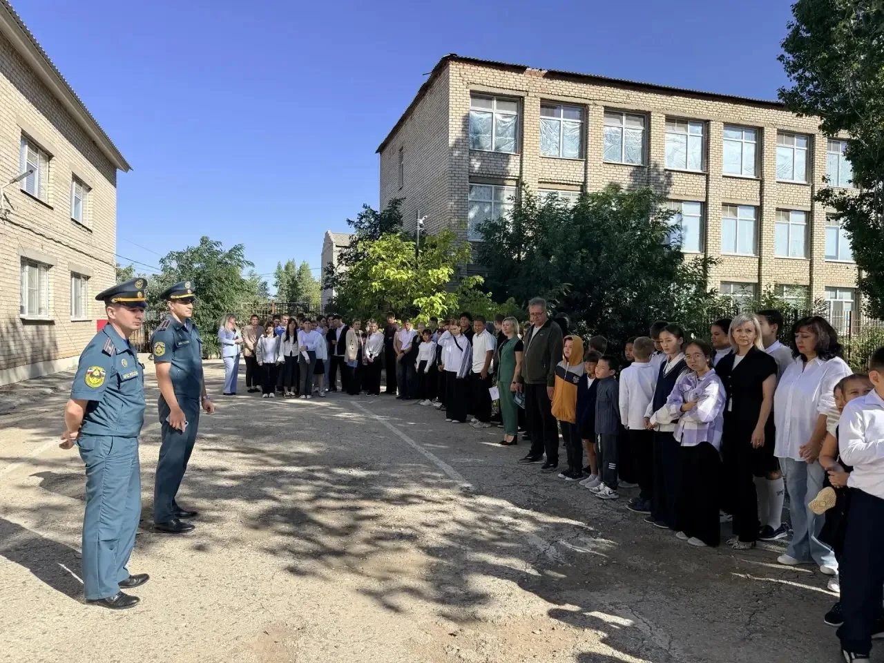 🔥Тренировочная пожарная эвакуация в школе: безопасность — наш приоритет! 🔥
