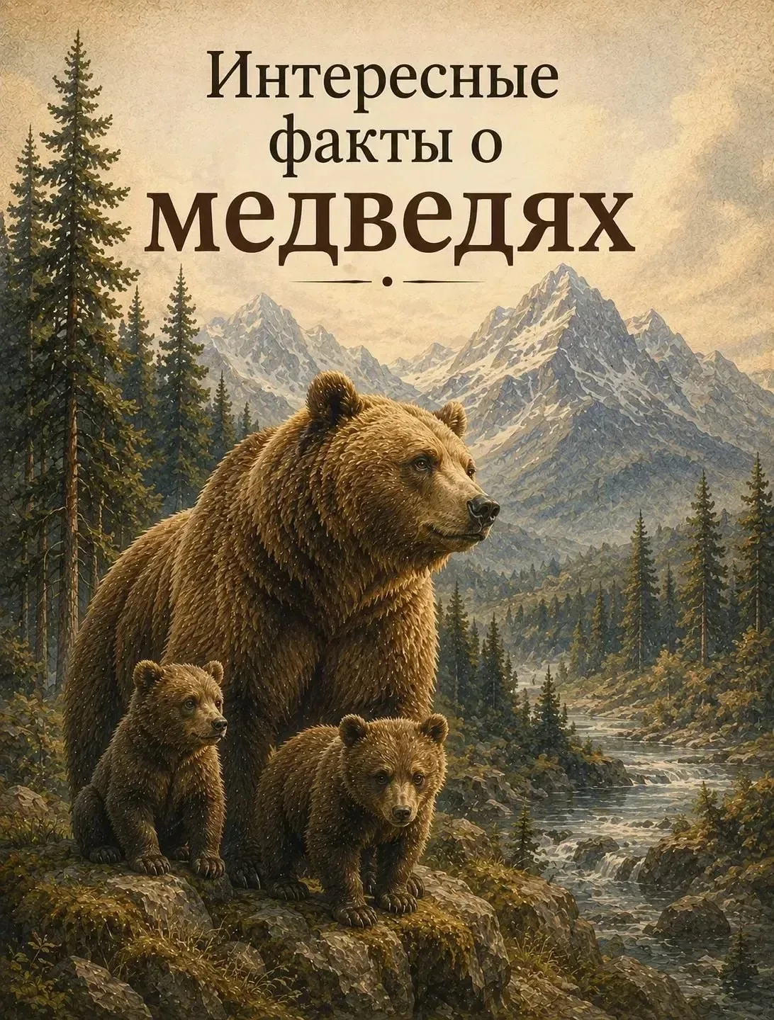 Интересные факты о медведях