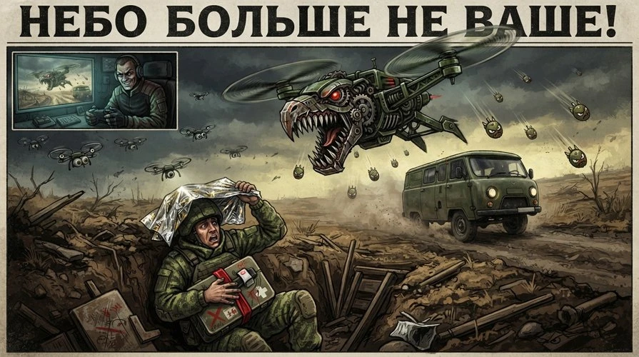 Дроны как решающий фактор современной войны