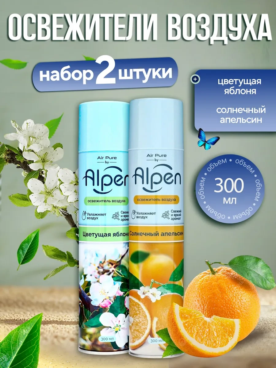 ⚡️ Набор освежителей воздуха, AlpenFresh
