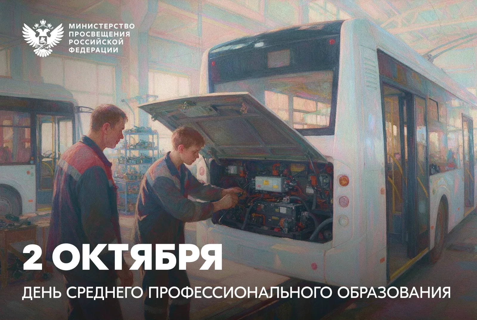 Поздравление Министра просвещения Российской Федерации Сергея Кравцова с Днём среднего ...