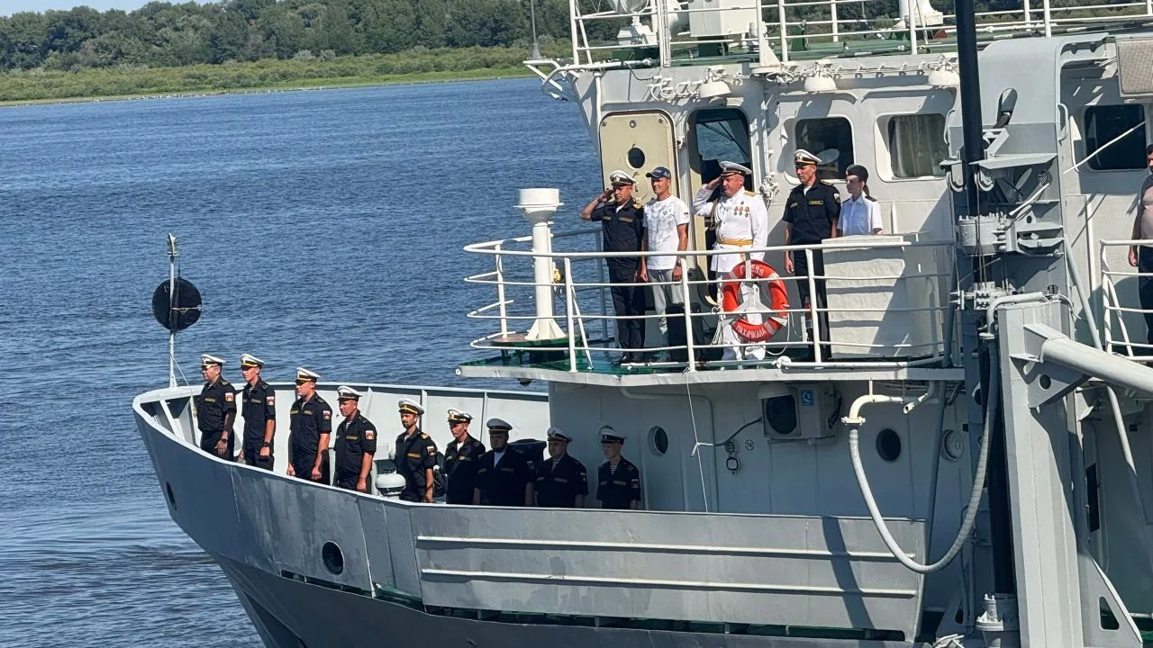 На Волге почтили память экипажа тральщика ЭМТЩ-26