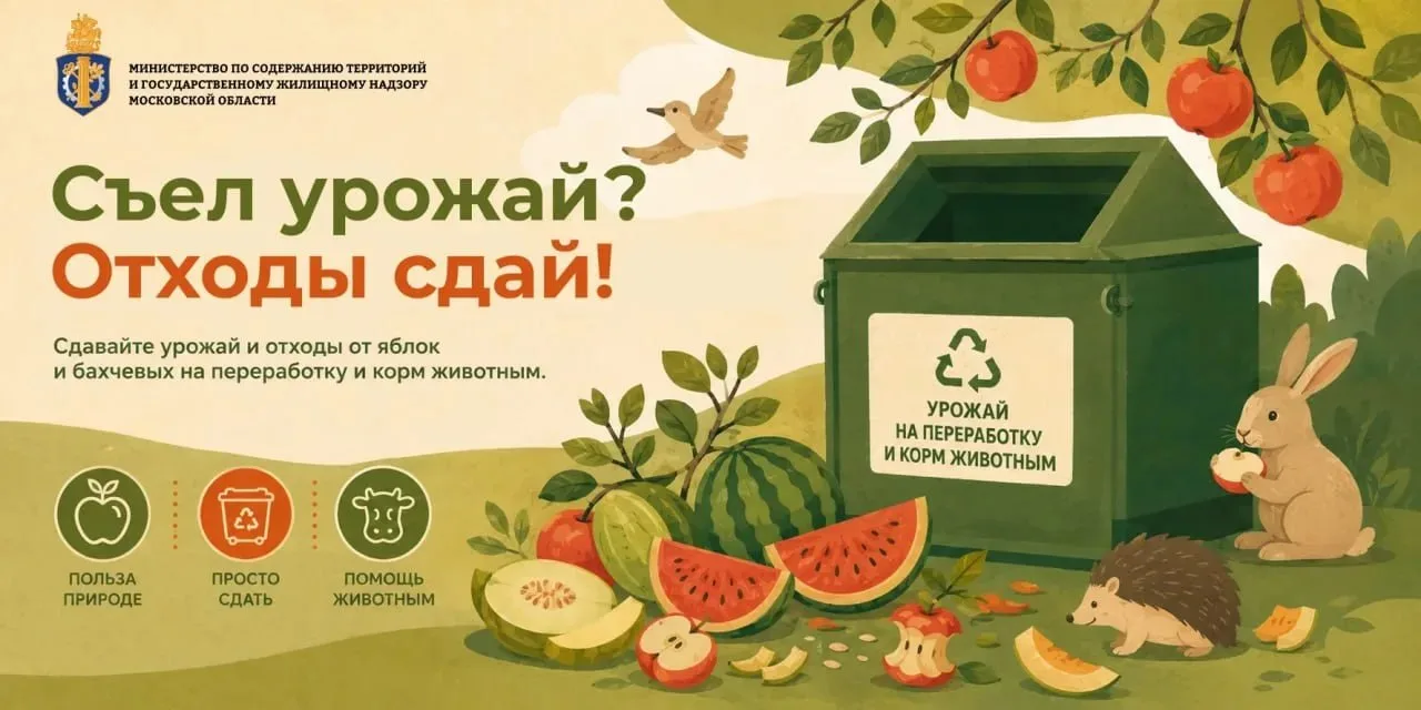 «Сдай яблоки и бахчевые на переработку»