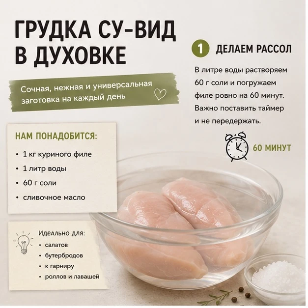 Рецепт грудки су-вид в духовке