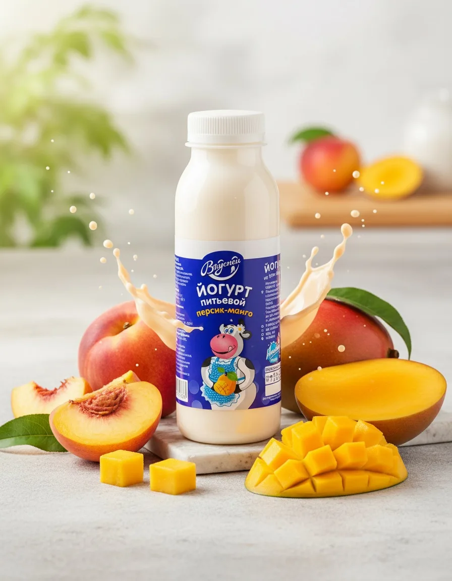 🥭🍑 Весенний вкус в каждом глотке