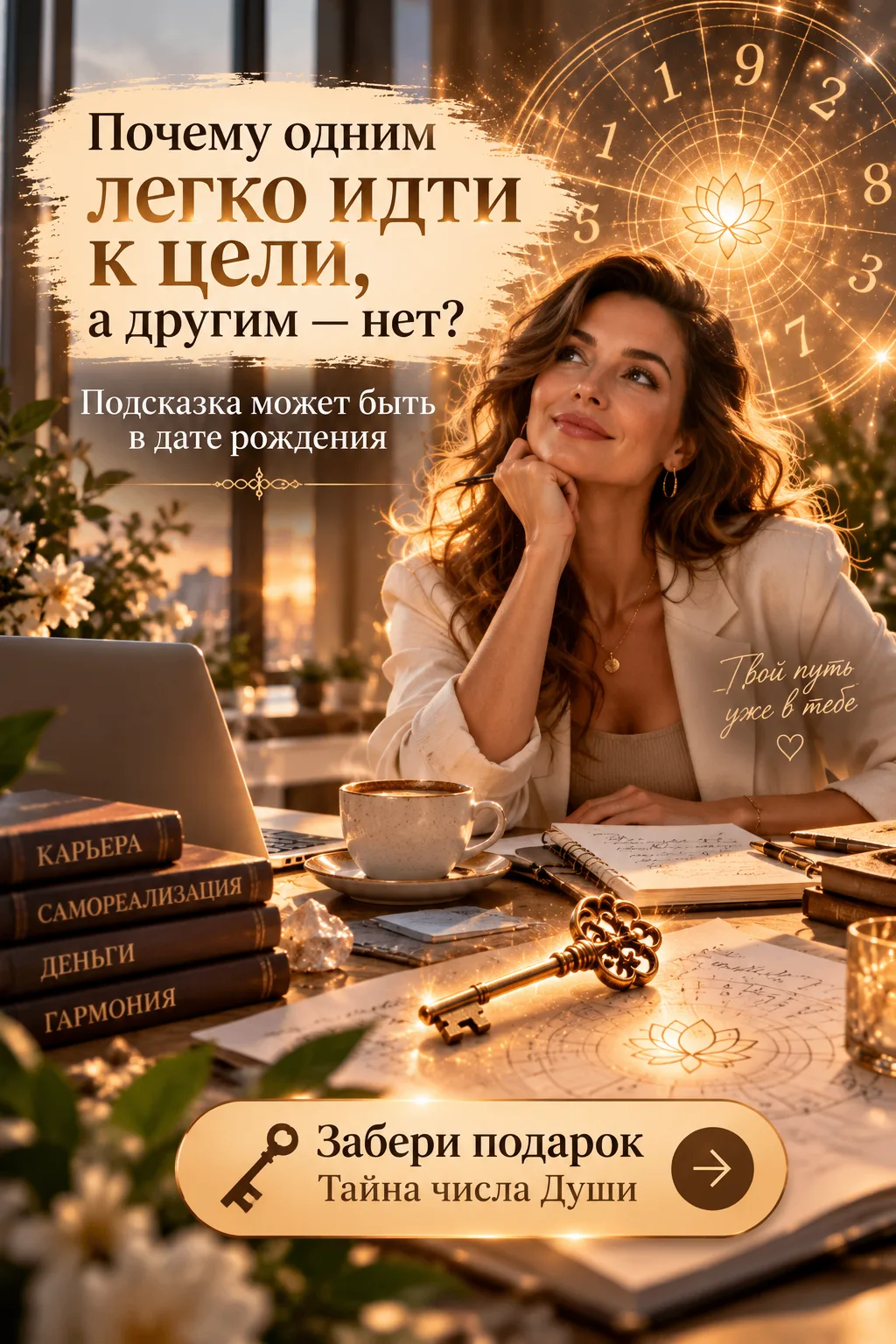 Забери подарок - «Тайна числа Души» под постом👇