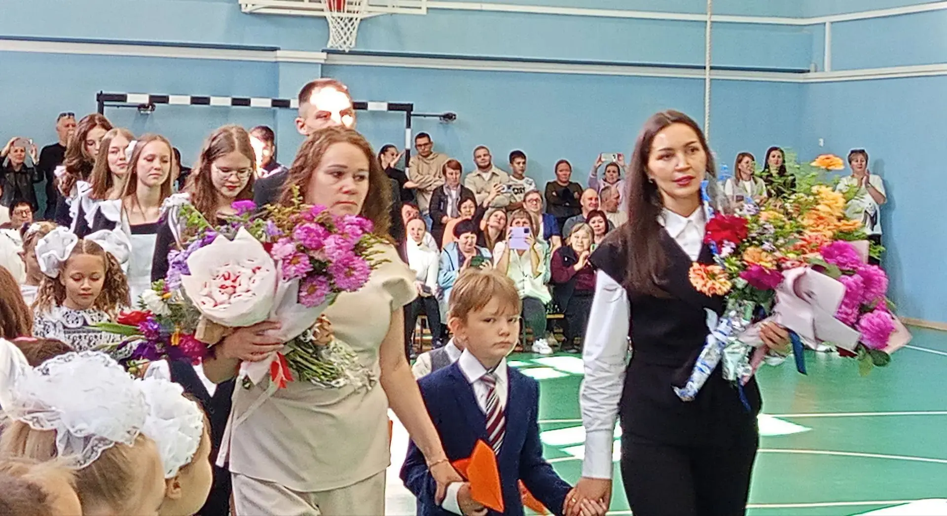1 сентября в Горковской  средней школе  вновь прозвучал первый звонок🔔