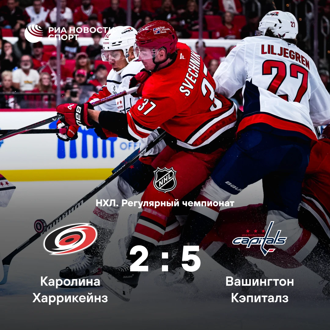 🏒 Передача Овечкина помогла «Вашингтону» начать новый сезон с победы