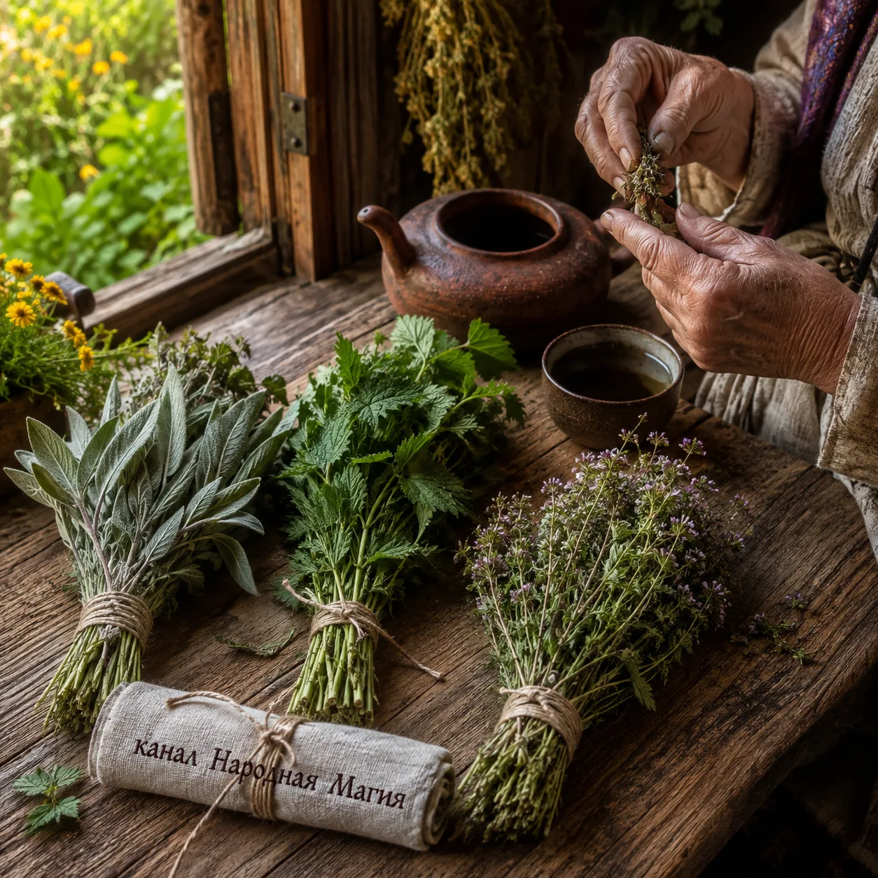 🌿 Три осенних травы — для женского здоровья
