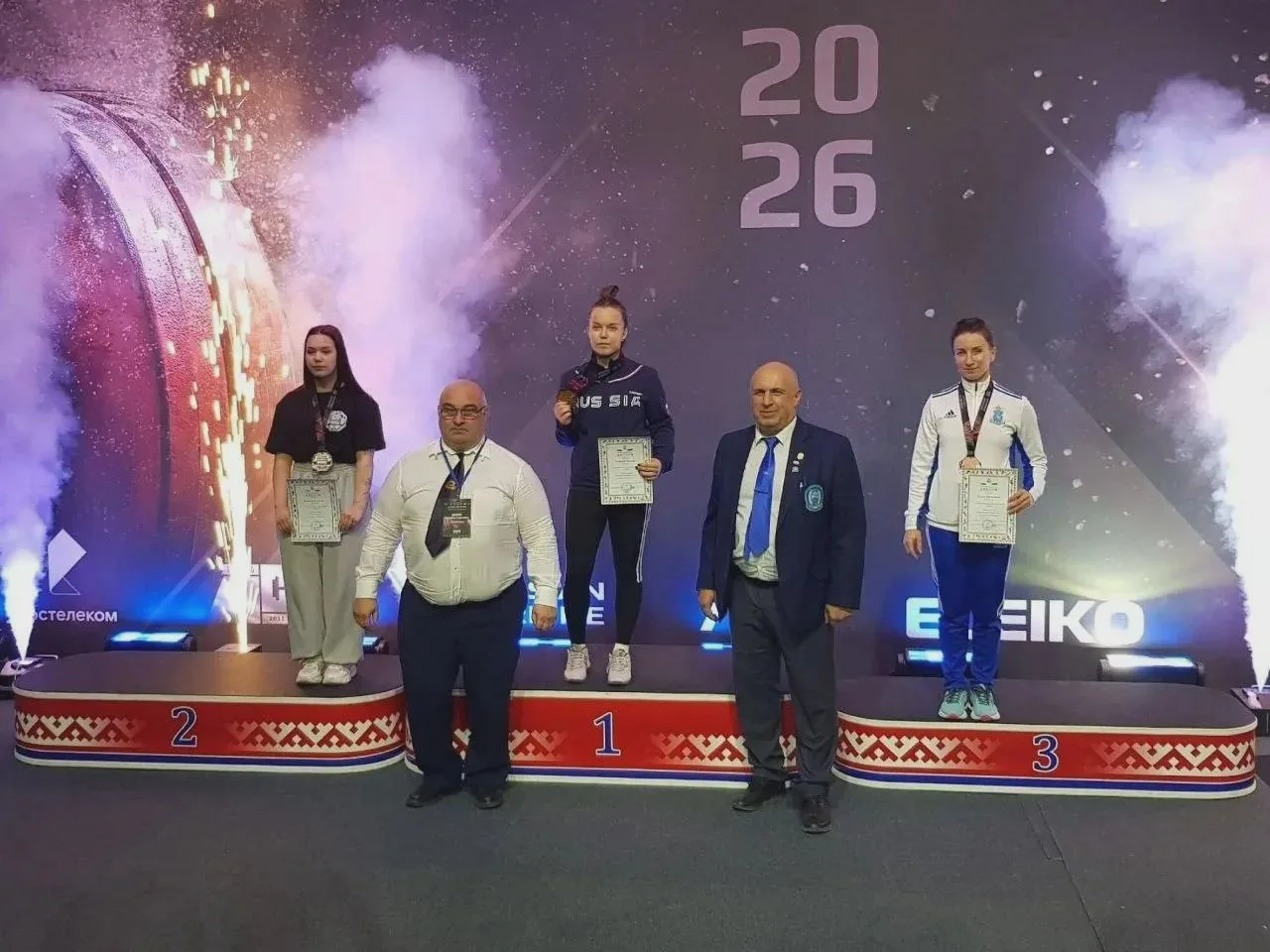 Ульяновские спортсменки завоевали две медали