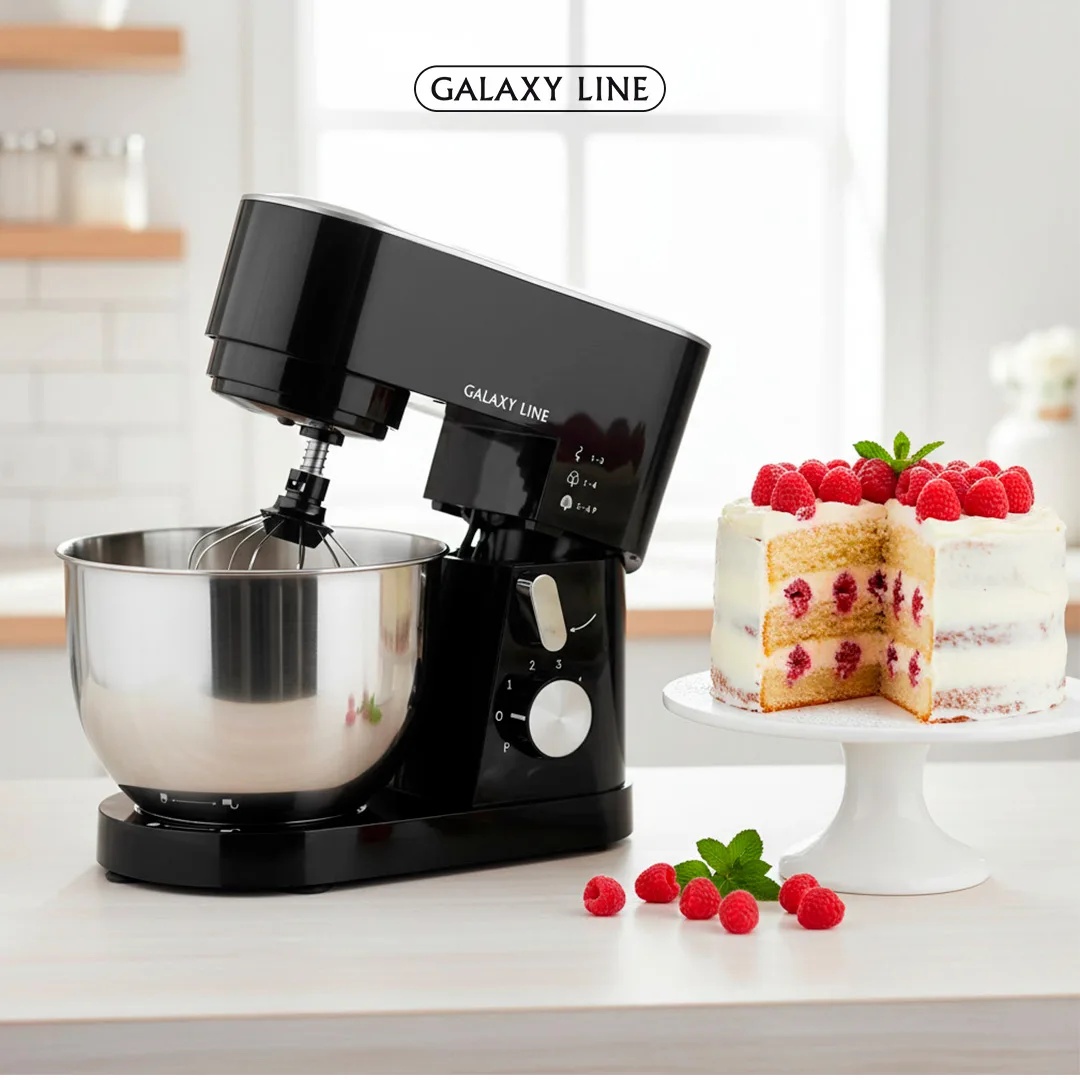 🧁 Планетарный миксер GL2236 для идеального малинового торта