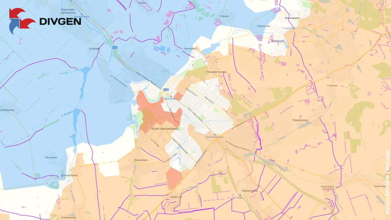 Изображение 1 к публикации «DIVGEN 🚩Карта СВО»