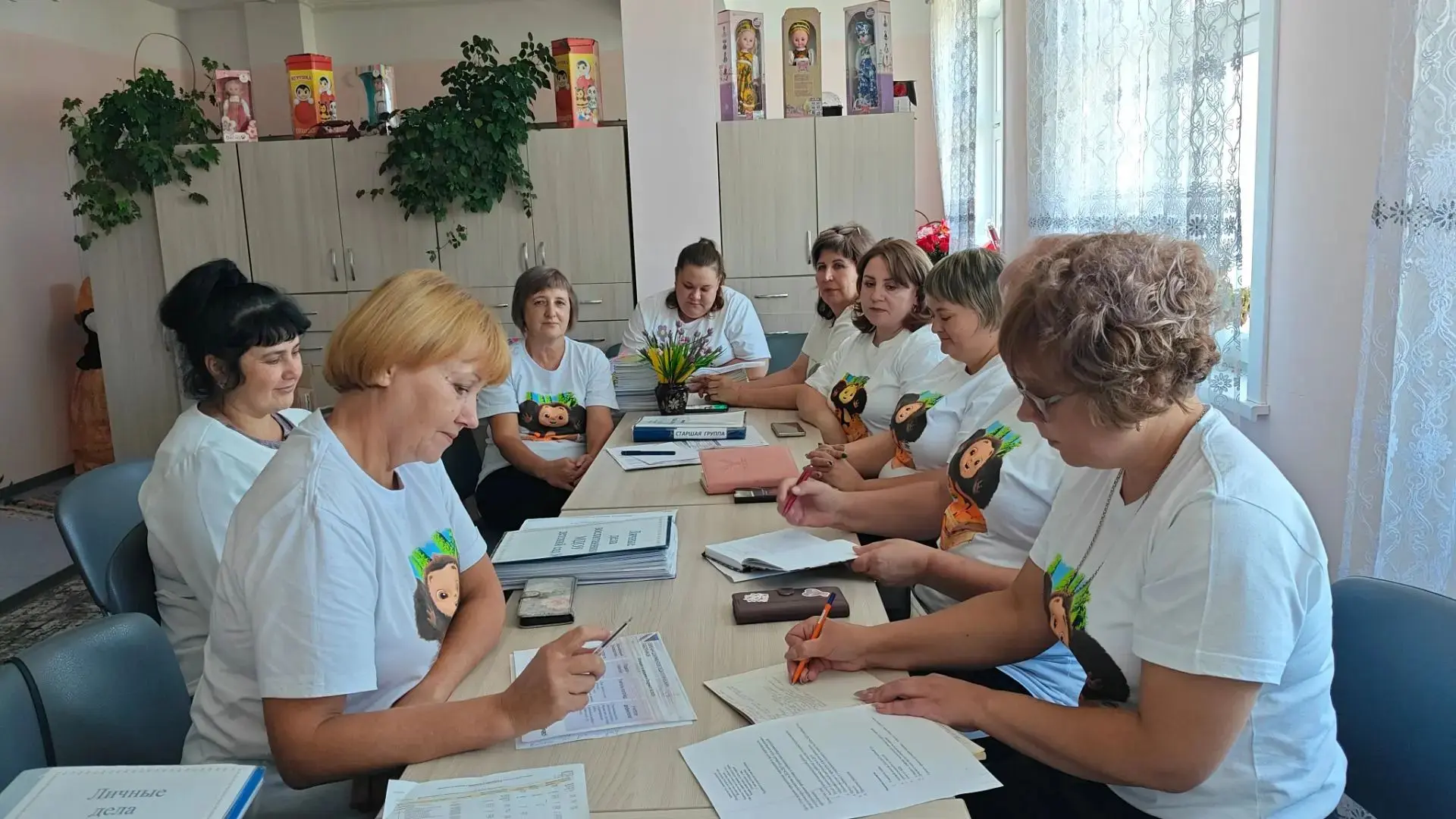В детском саду состоялся установочный педагогический совет, посвященный началу нового у...