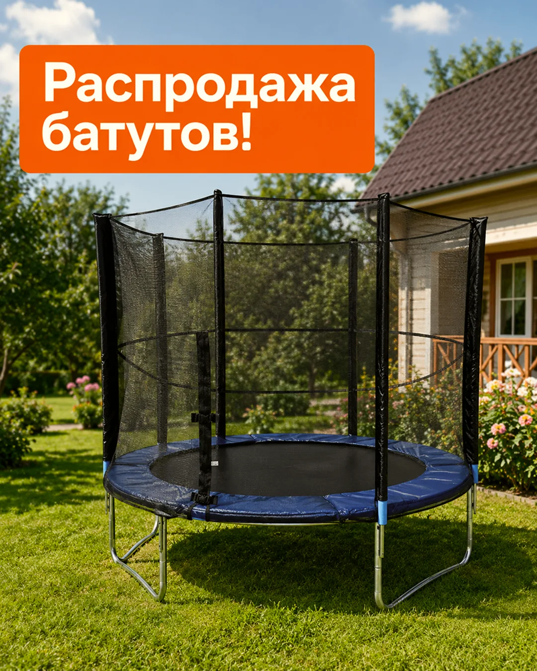 Запрыгиваем в последний вагон летних развлечений — на новом батуте ☀️