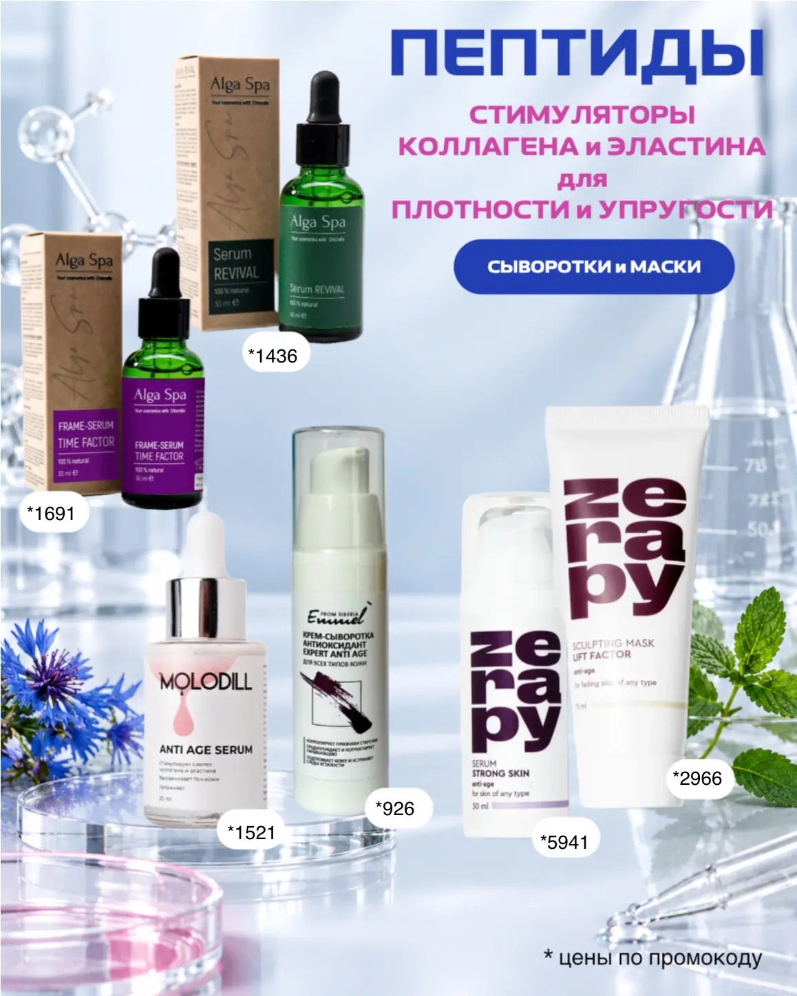 Часть 2. Пептиды для плотности и упругости