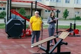 В посёлке ВНИИСС открылась новая площадка ГТО!
 
4 июня в посёлке ВНИИСС торжественно открылась нова