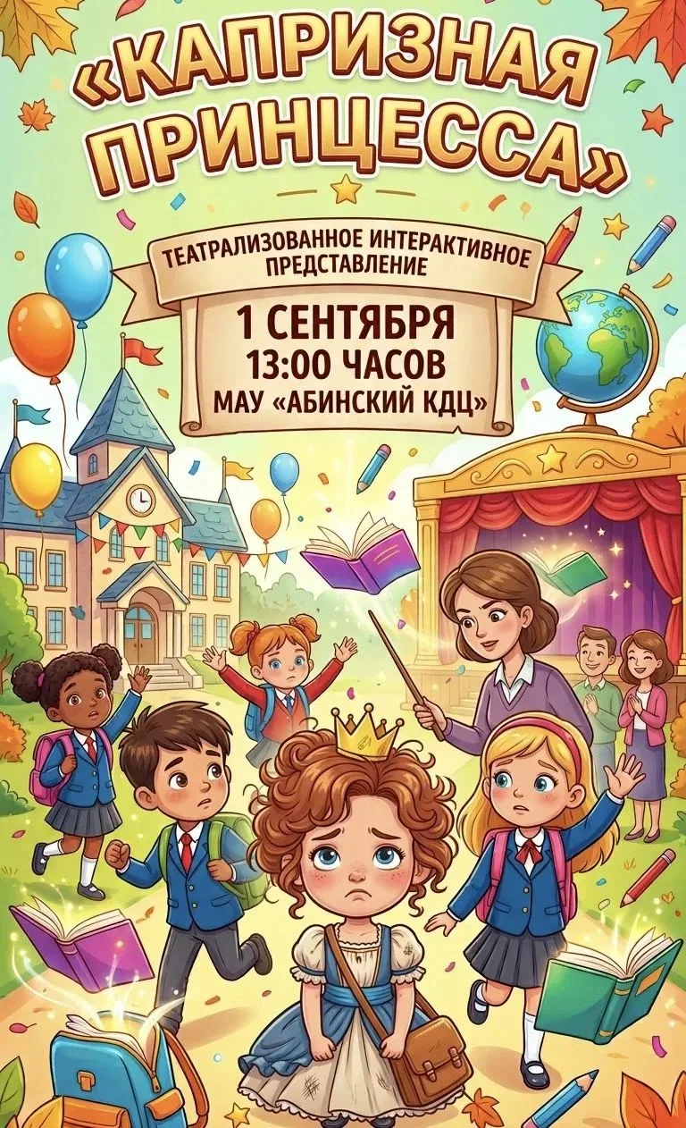 Театрализованное интерактивное представление ко Дню знаний