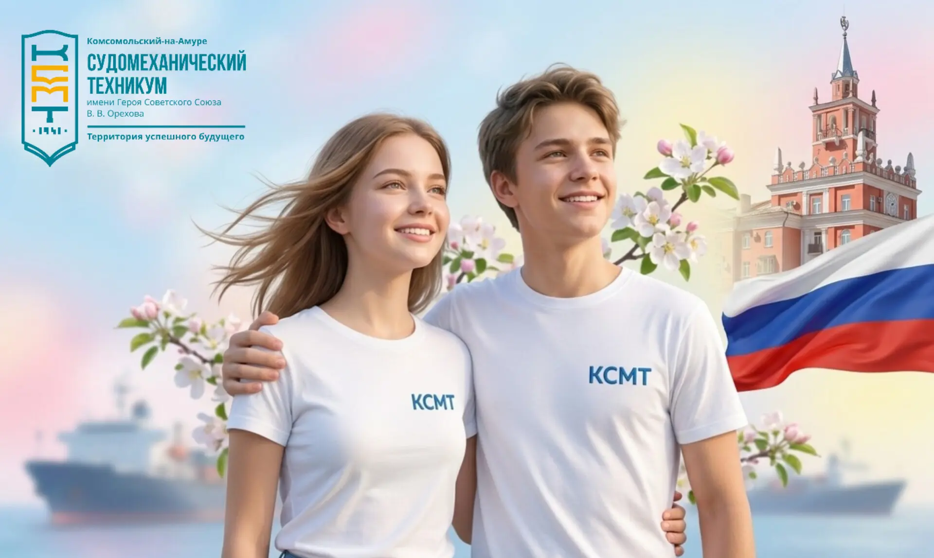 🇷🇺 Сегодня у нас двойной праздник: День России и День рождения нашего любимого города Комсомольска