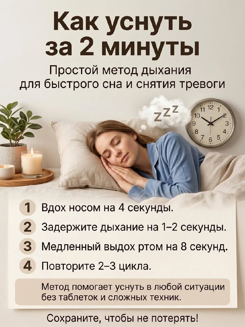 Не можете уснуть из-за тревожных мыслей и напряжения?