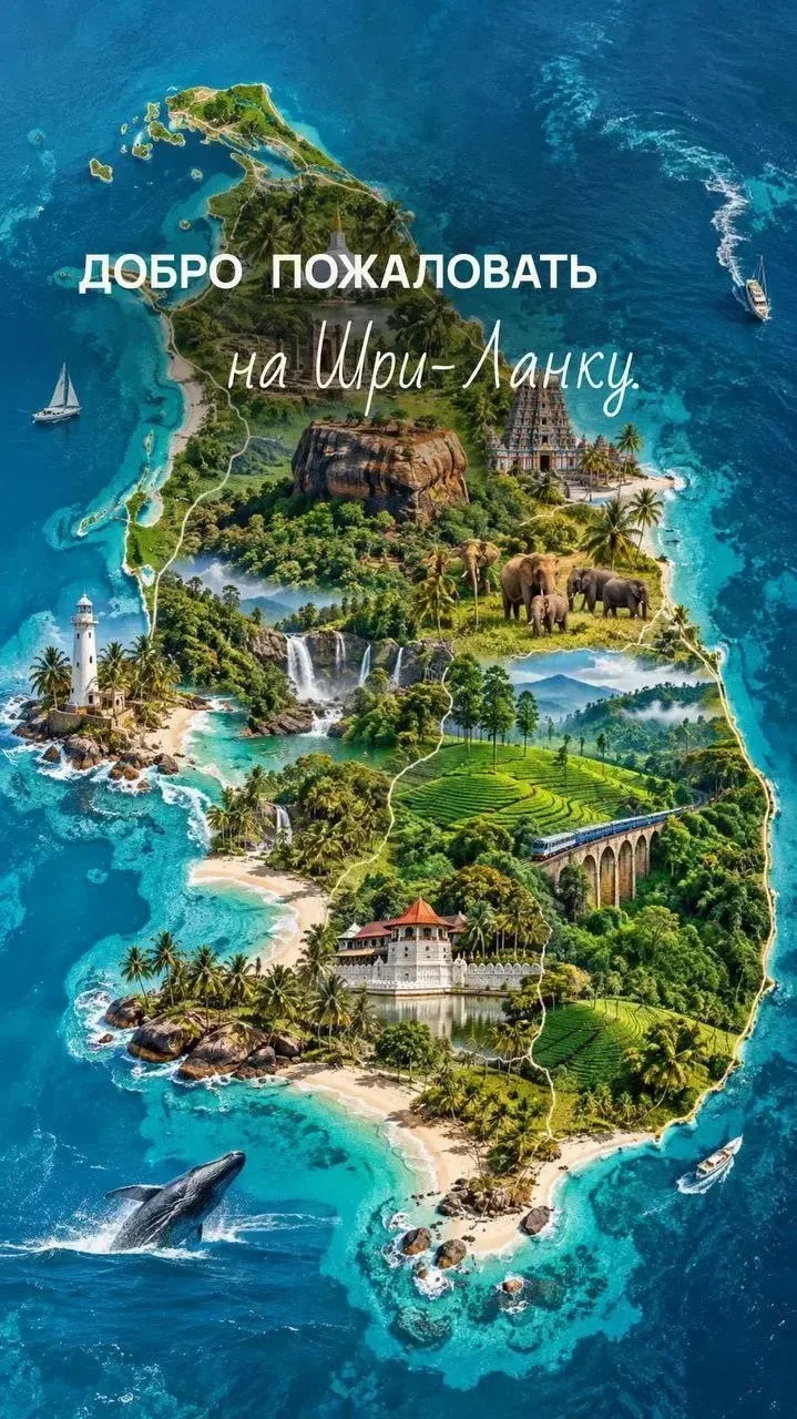 🌴 Шри-Ланка — остров, в который хочется вернуться! 🇱🇰