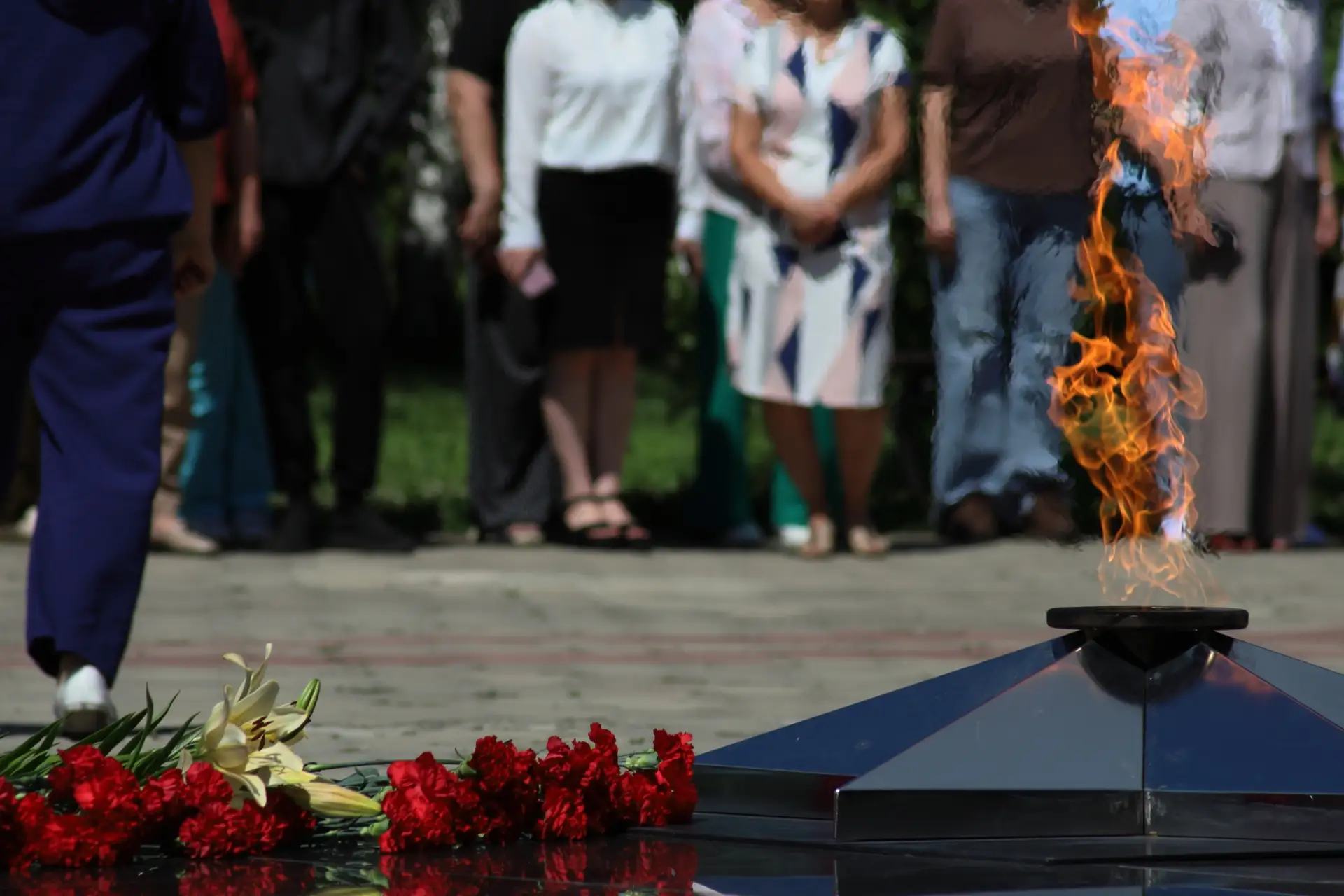 22 июня в Панинском районе прошла церемония возложения, посвящённая Дню памяти и скорби. У памятника