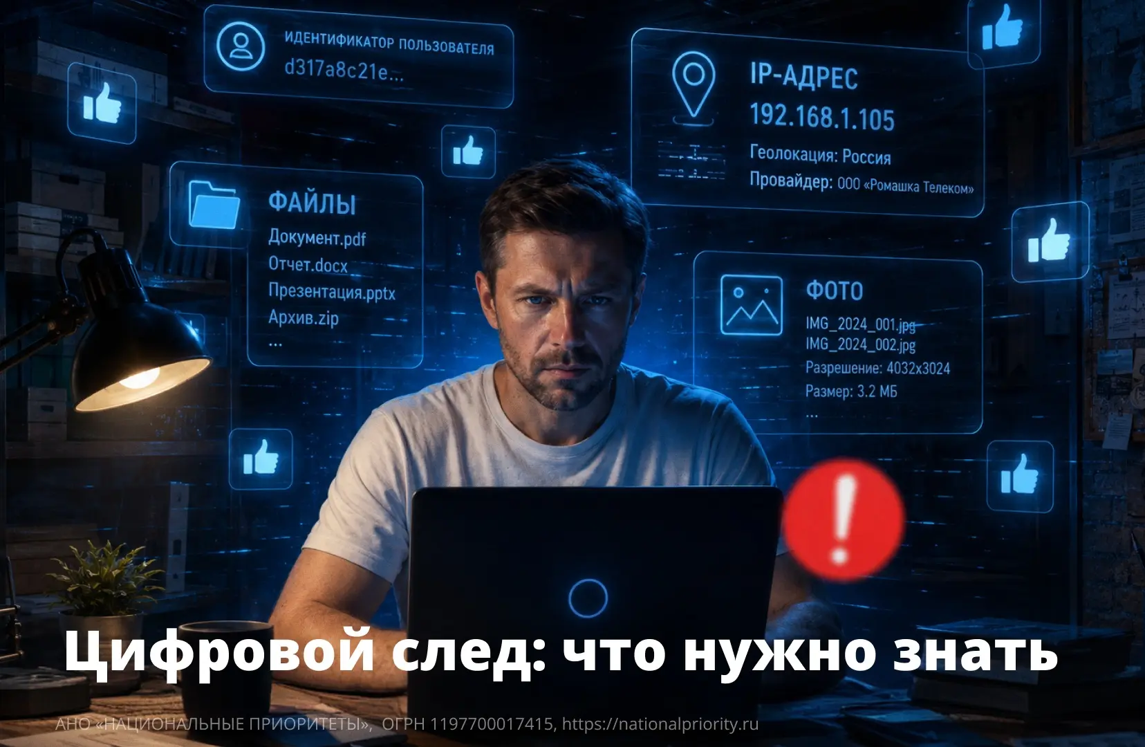 Любое действие в интернете оставляет цифровой след. И нередко он может рассказать о вас...