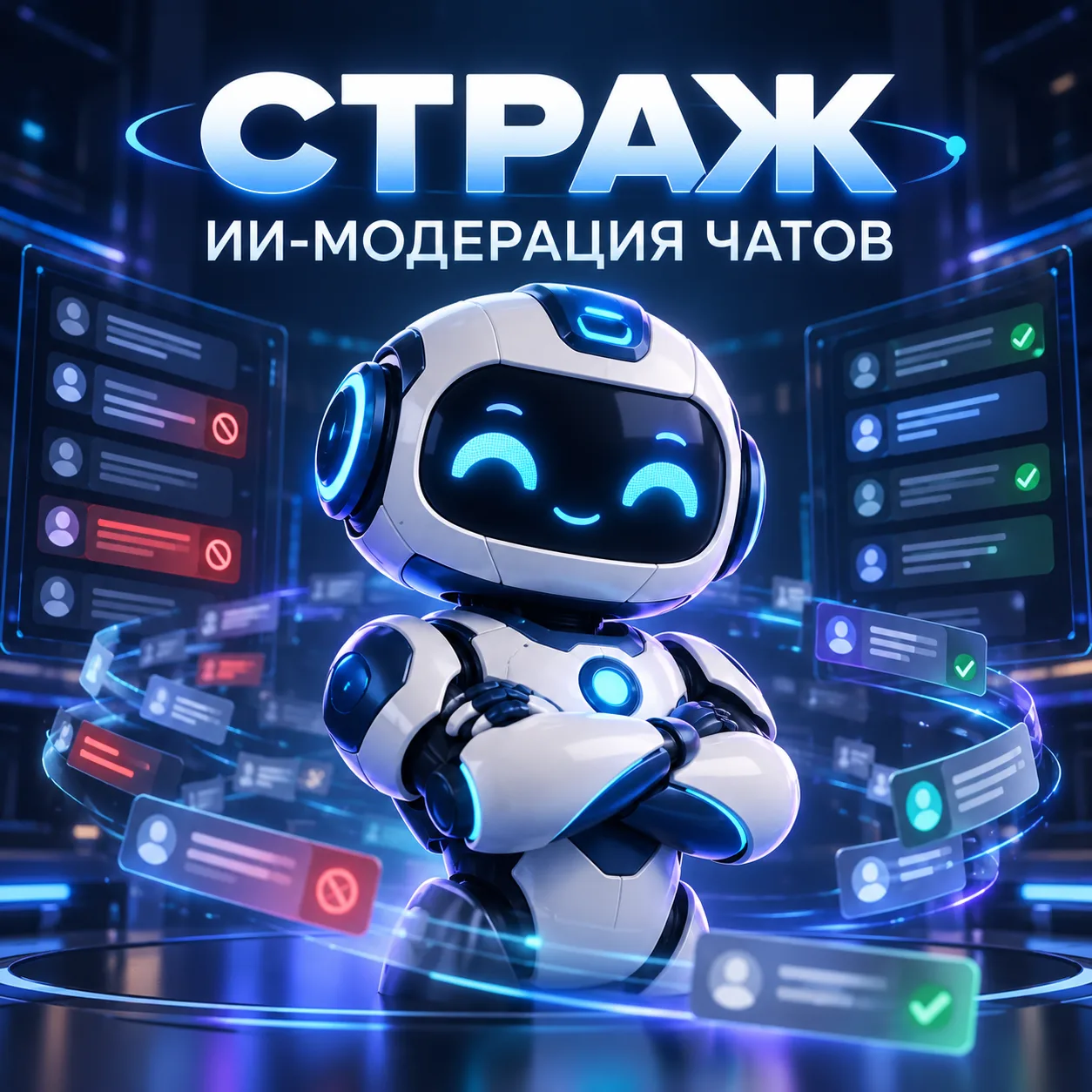 🤖 Администратор может спать. Страж — нет.