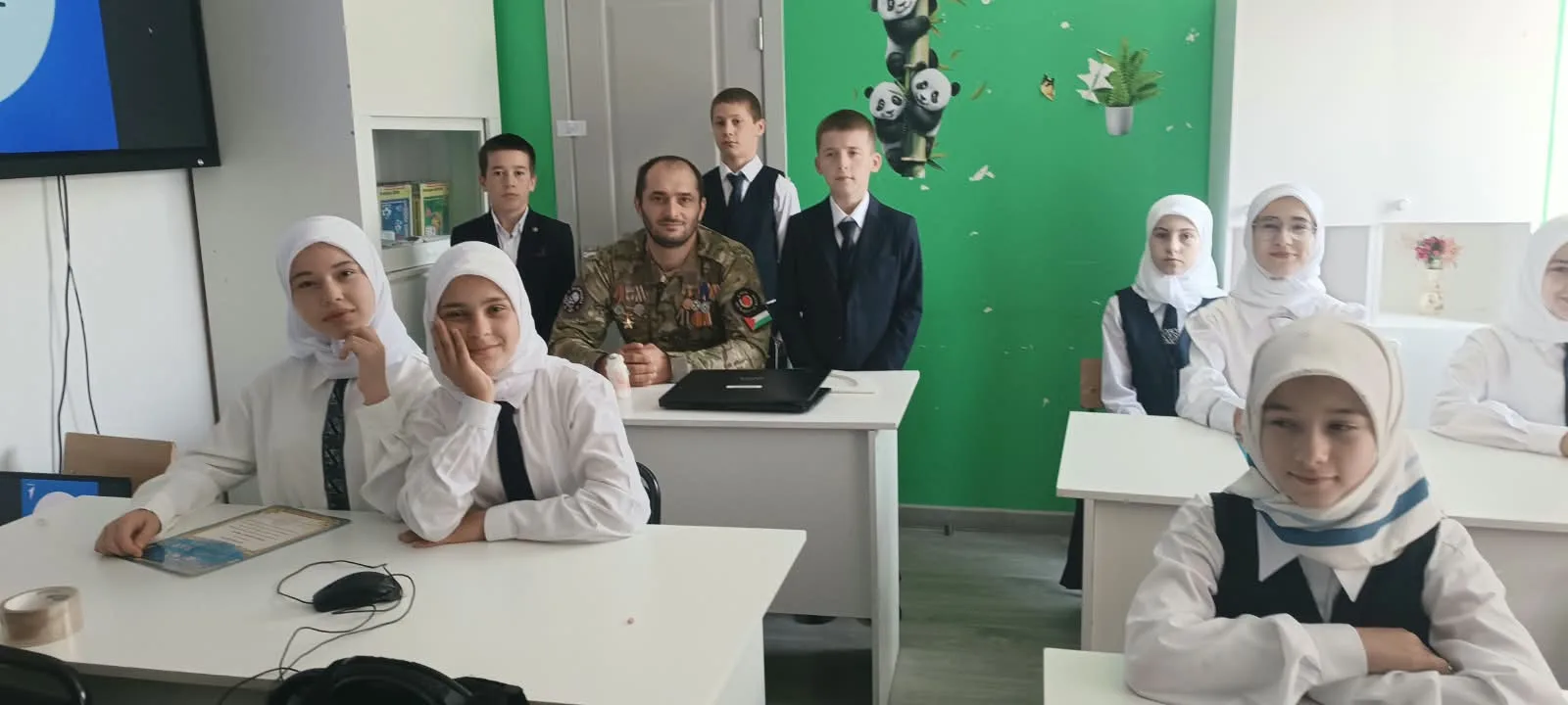 1 сентября была проведена встреча с участником спецоперации Юсуповым Омаром Магомедович...