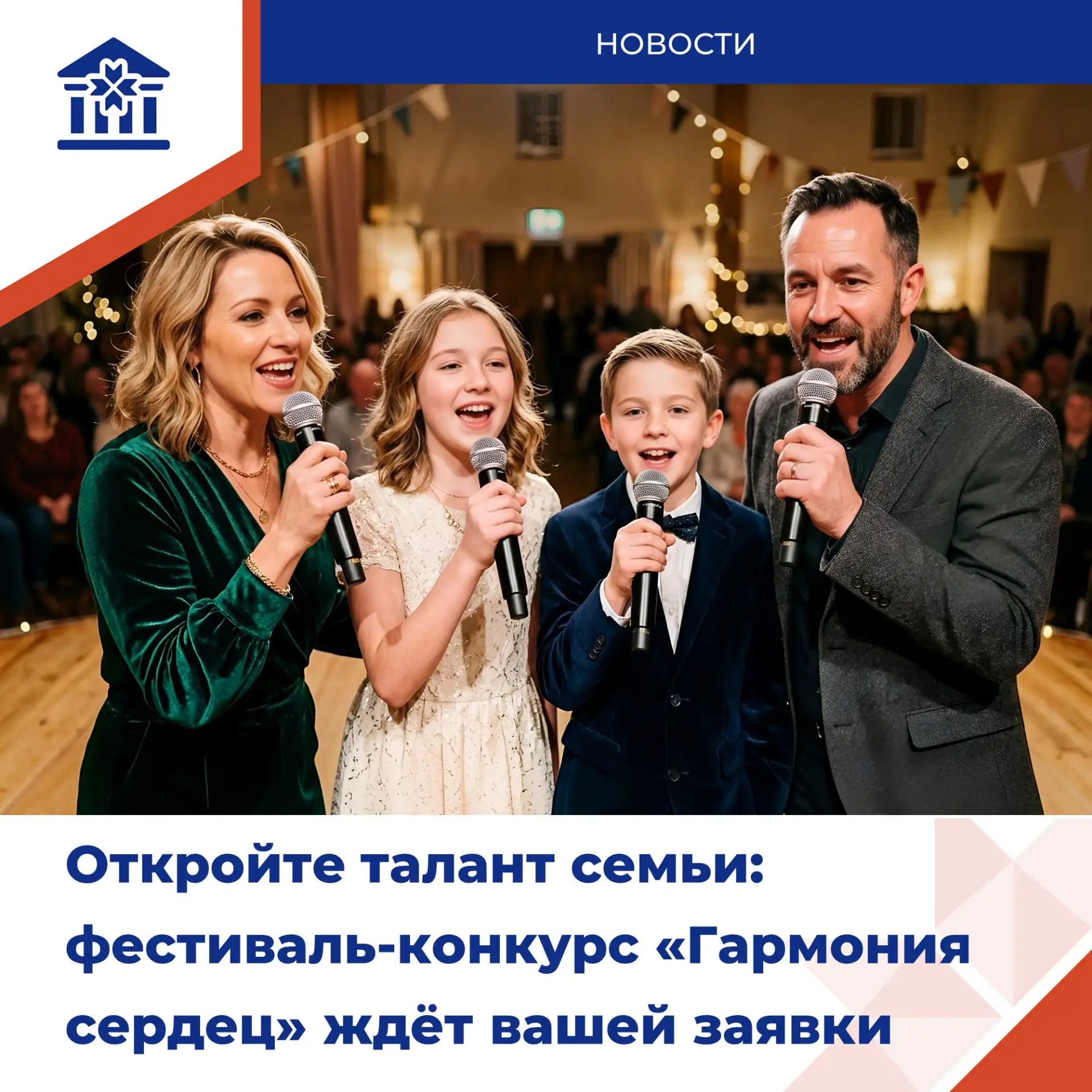 ❤️«Гармония сердец» – участвуйте всей семьёй!