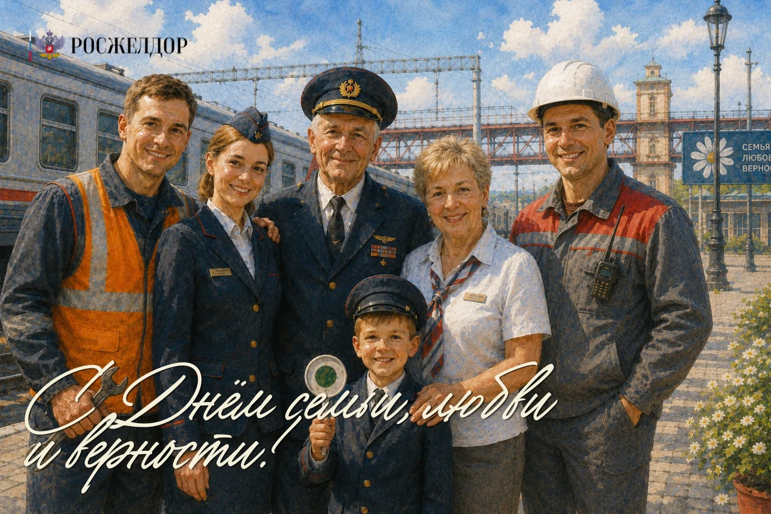 8 июля — День семьи, любви и верности