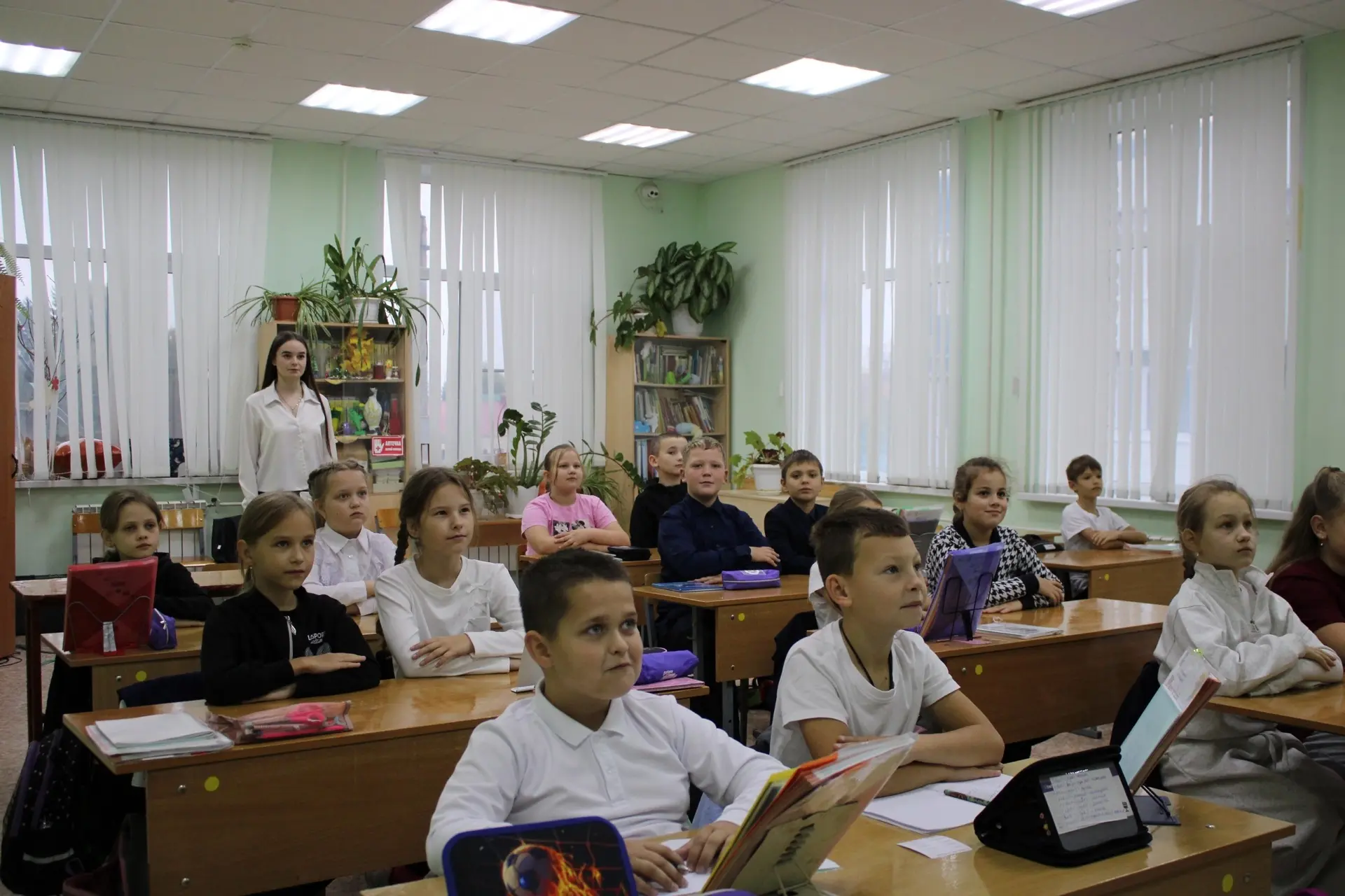 А ещё в нашей школе прошёл День самоуправления.