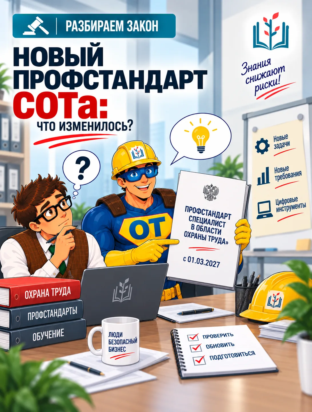 Новый профстандарт СОТа: что изменилось и к чему готовиться работодателю?