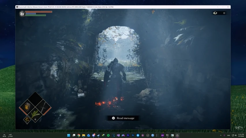 Эмулятор KyTyPS5 запустил Demon's Souls Remake.