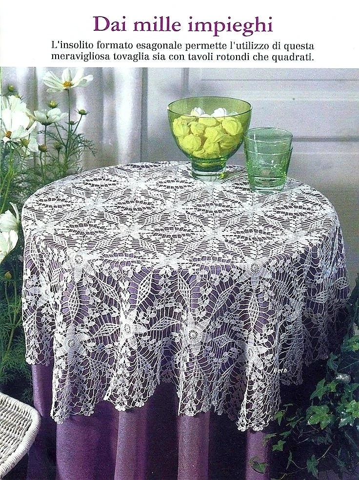 Скатерть из мотивов