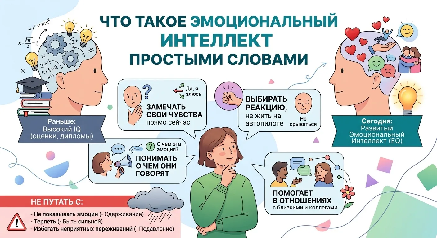 Что такое эмоциональный интеллект простыми словами