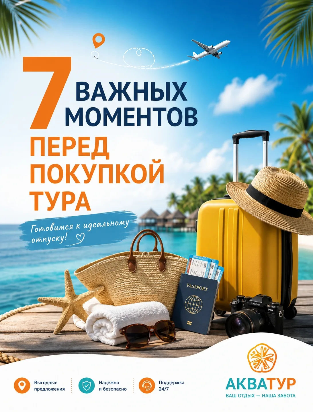✈ 7 важных моментов перед покупкой тура
