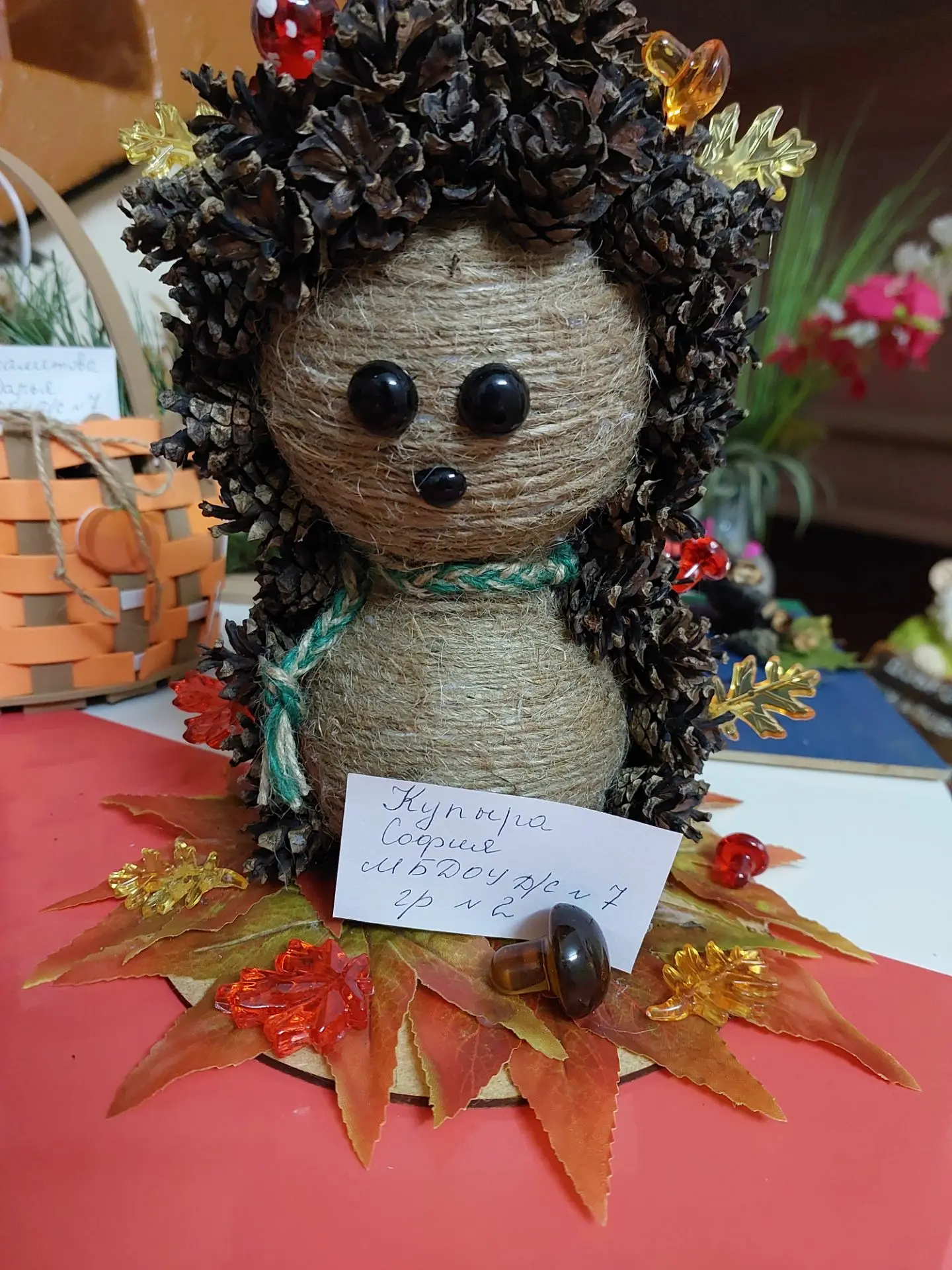 🌿 «Природа и фантазия»: осенний вернисаж в детском саду 🍁