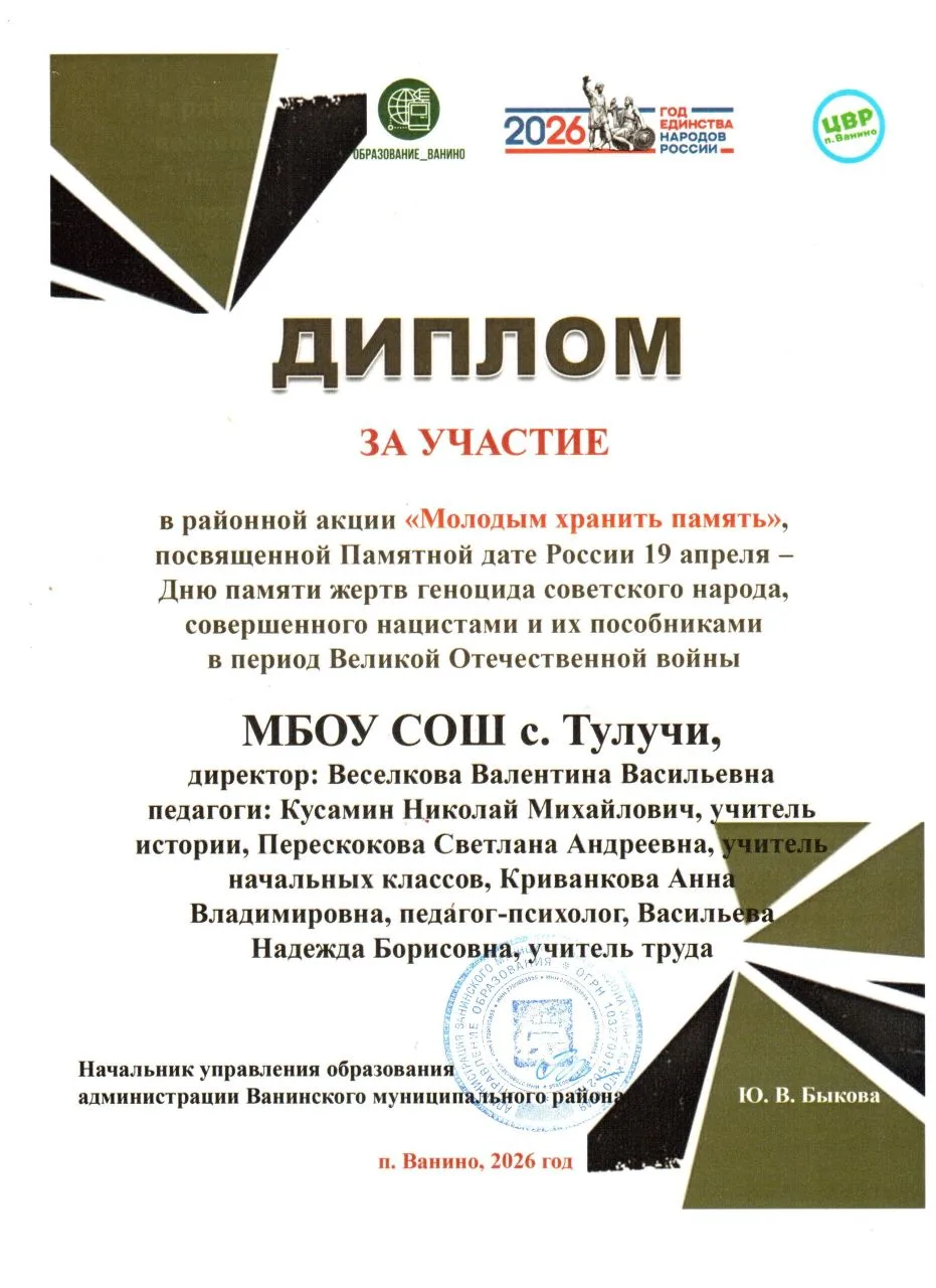 Мы — хранители памяти!

Наша школа стала активным участником районной акции «Молодым хранить память»
