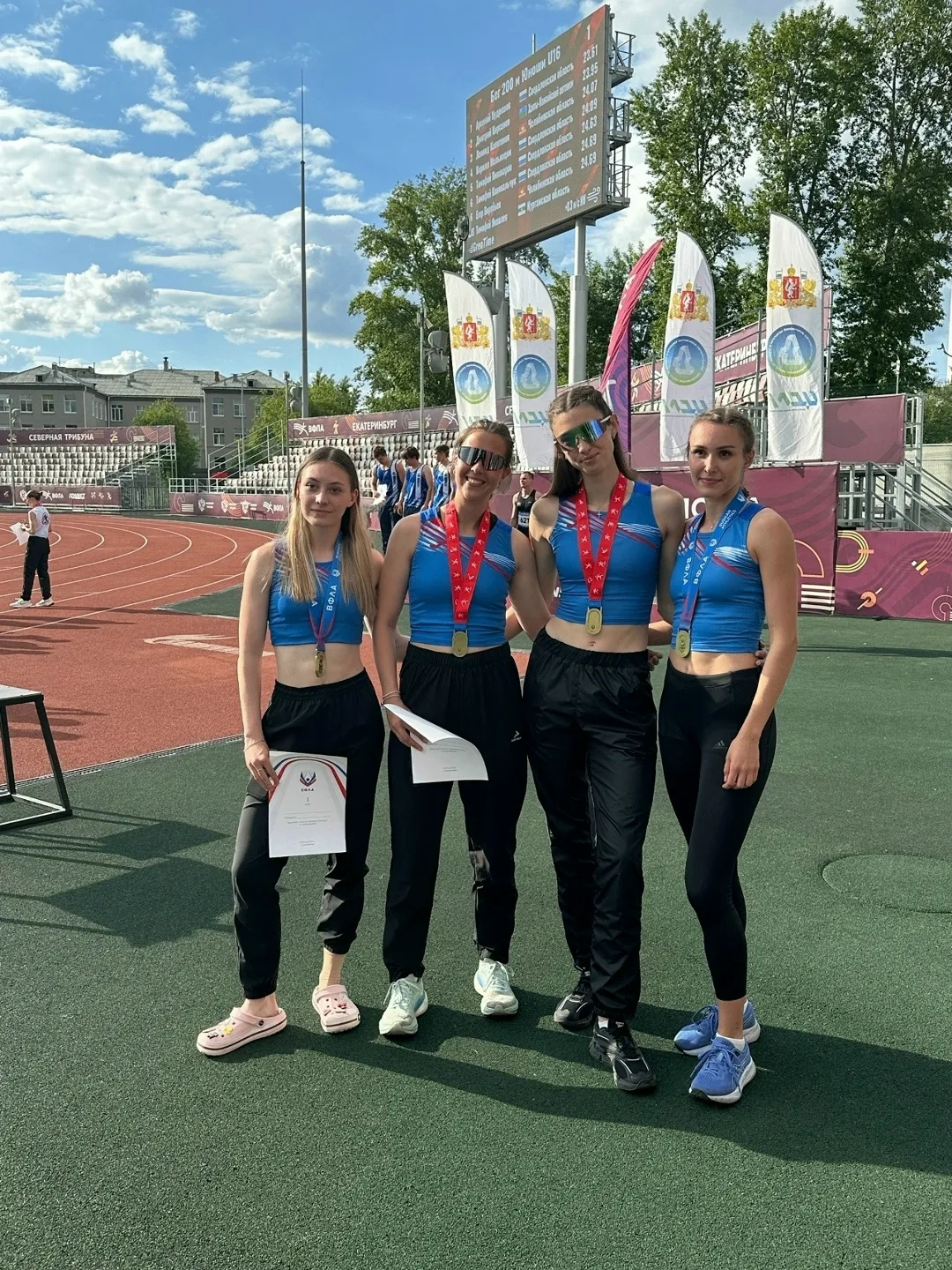 🏆 Студенты ЧелГУ — лидеры первенства Уральского федерального округа по лёгкой атлетике!