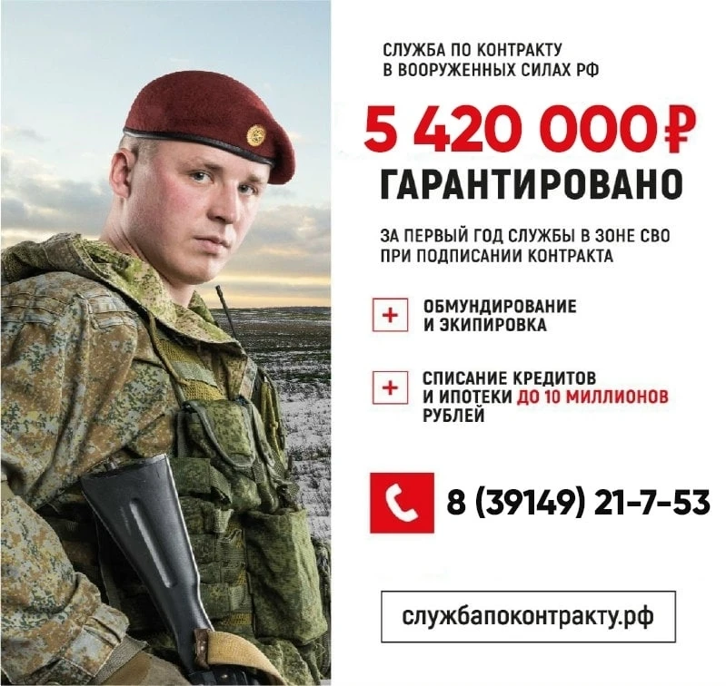 Служба по контракту: твёрдый шаг для сильных духом