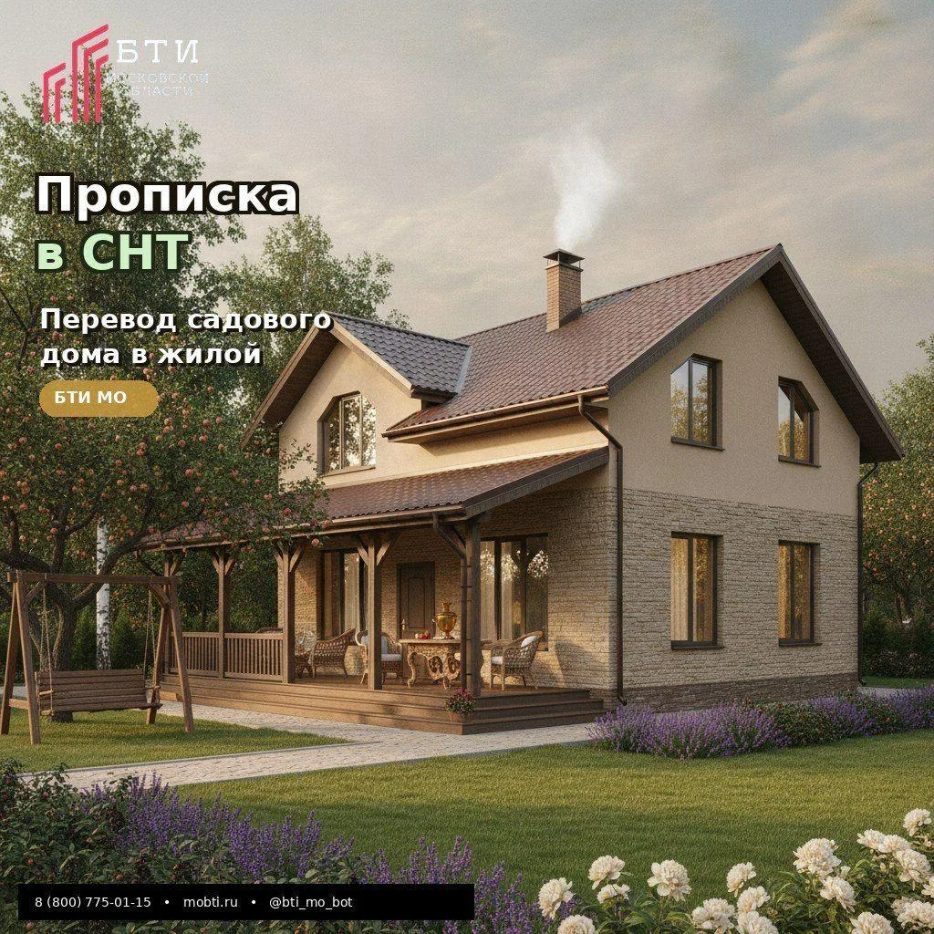 🏡 Хотите прописаться в доме на даче?