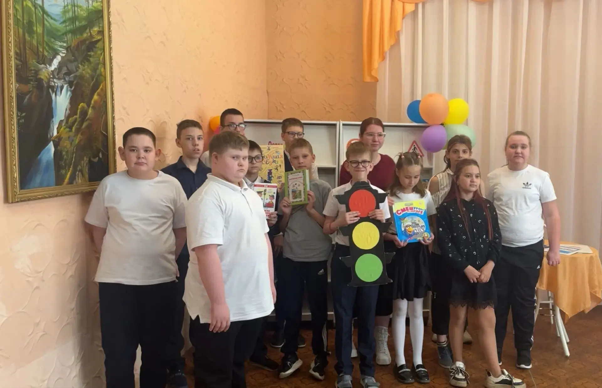 Дорожная азбука в библиотеке «Алиса»! 🚦📚