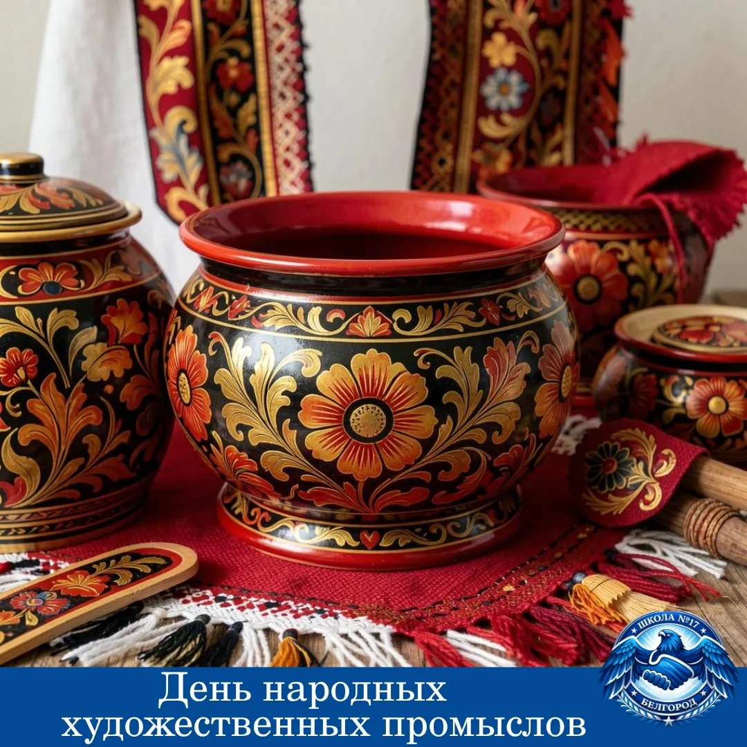 Сегодня мы отмечаем День народных художественных промыслов — праздник, который напоминает нам о бога